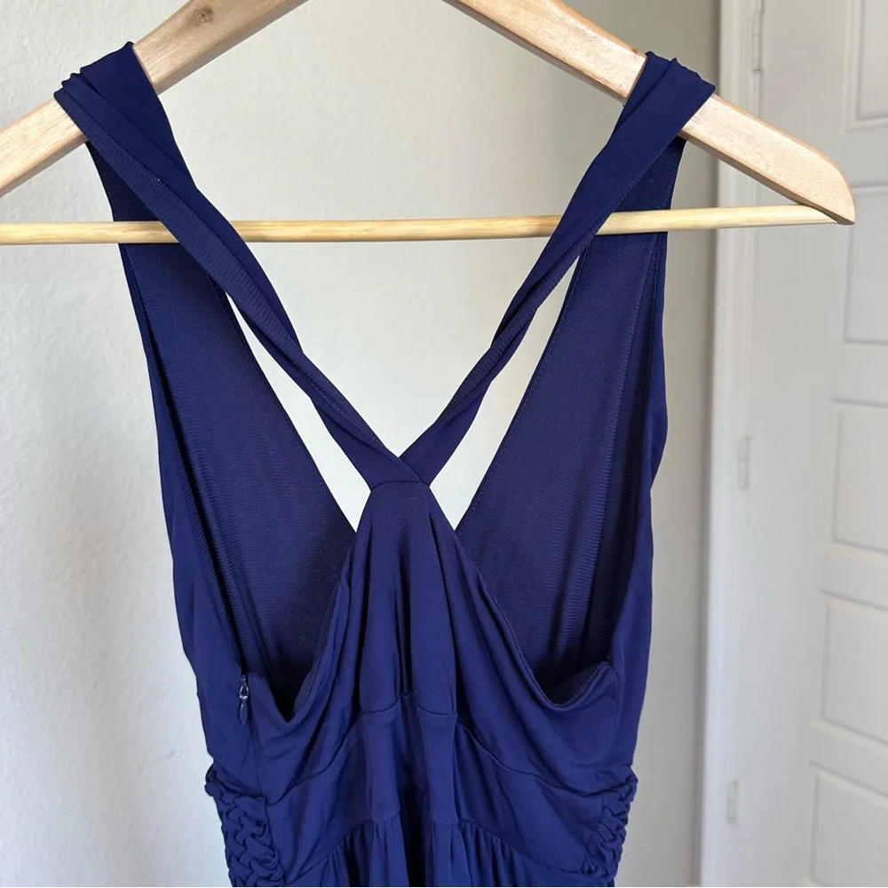 Anthropologie Maeve Navy Yuma Maxi Dress - Picture 6 of 12